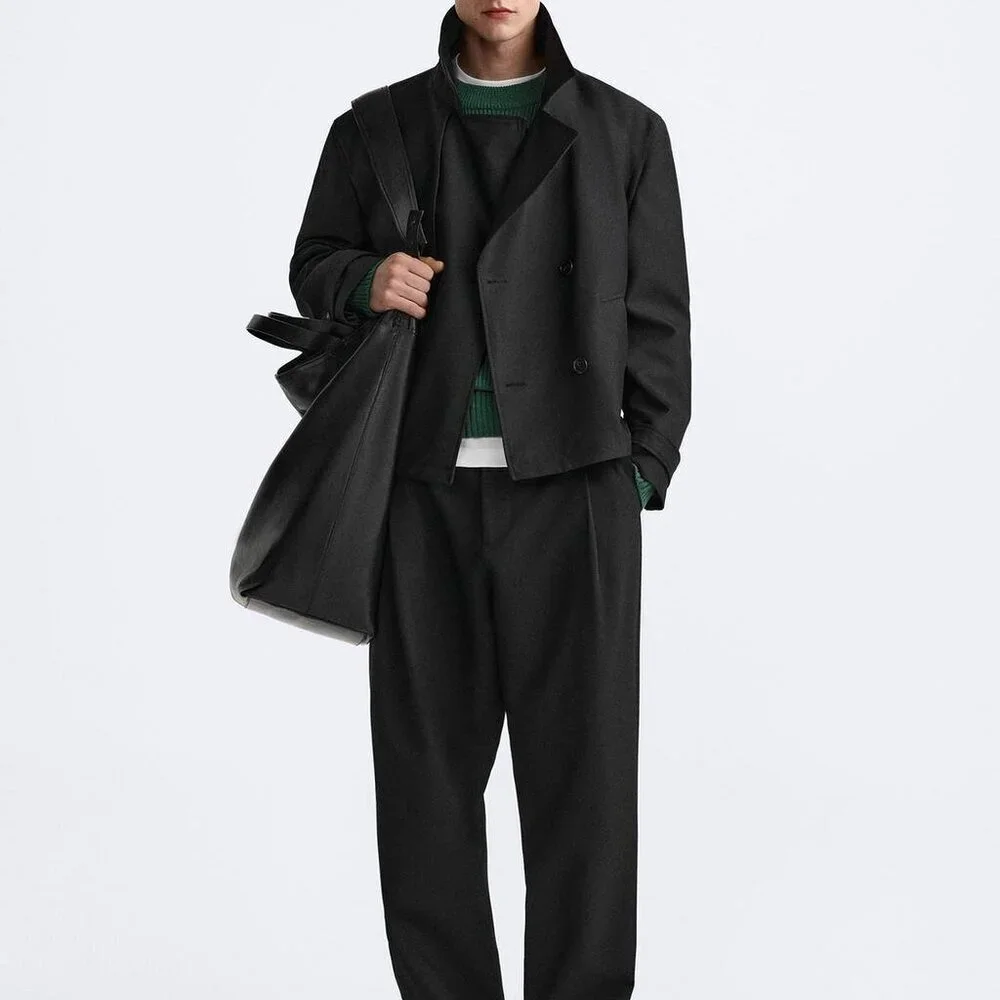 ZARA KALTA TRENCH COAT MEN'S  4164/918/800 xl